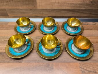 Starožitná Art Deco porcelánová souprava - 13