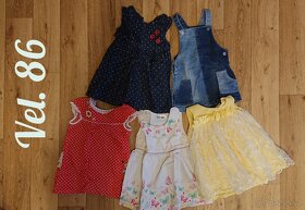 Oblečení pro holčičku vel. 62-98 - 13