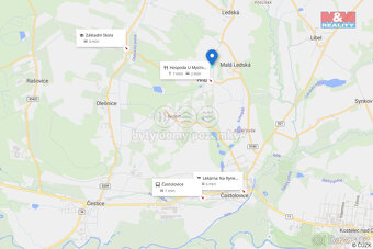 Prodej pozemku k bydlení, 1109 m², Hřibiny-Ledská - 13