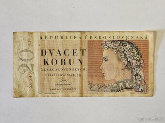 Staré Československe bankovky - 13