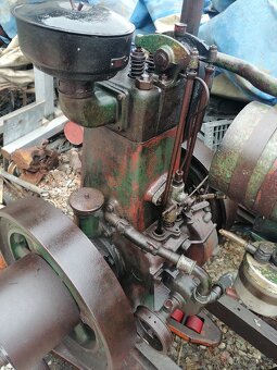 Velký stabilní motor Slavia Diesel - 13