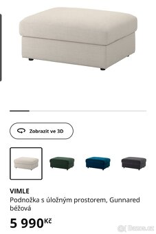 Sedací souprava Ikea Vimle - 13