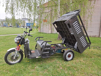 pracovní elektrická Tříkolka Zethos T-08 1500W na SPZ - 13