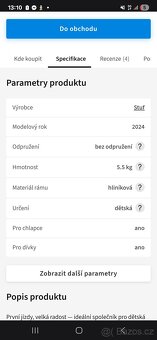 Dětske kolo stuf - 13