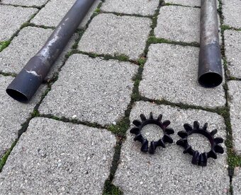 Jawa ČZ malá kývačka i půlbuben - výfuky - 13