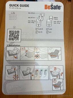 Autosedačka be safe izi turn - 13