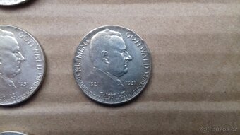 Stříbrné pamětní výroční mince 100 Kčs Stalin Gottwald Únor - 13