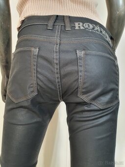 Rokker Diva Black Jeans Kevlarové moto džíny Vel. W27/L34 - 13