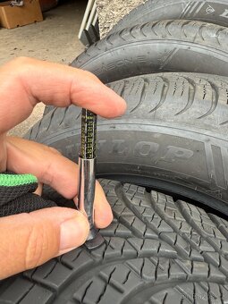4ks zimní pneu 195/65/15 Dunlop Allseason2 vzorek 7mm - 13