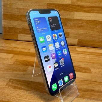 iPhone 13 Pro 128GB, bílý/ stříbrný (12 měsíců záruka) - 13