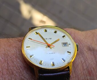 HODINKY PRIM ELEGANT 17 JEWELS  - TOP STAV - 13