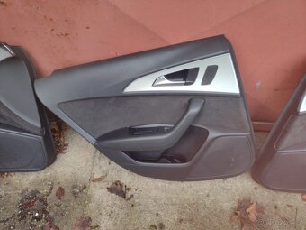 Audi A6 c7 4g alcantara sedačky S-Line a tapecirunky - 13