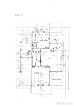 Pronájem bytu v RD 2+1 + mansarda, 90m2 + 2x terasa, ul. Maš - 13
