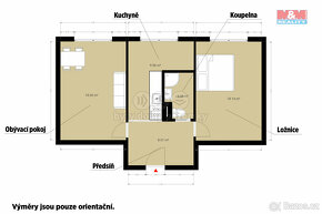 Prodej bytu 2+1, 59 m², Domažlice, ul. Kunešova - 13
