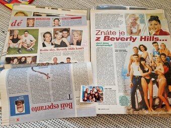 Sbirka seriál Beverly Hills 90210 - knihy, parfém, puzzle a - 13