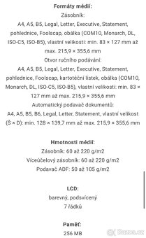 Laserová tiskárna Canon i-SENSYS MF8230Cn - 13