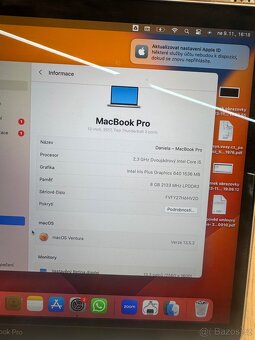 MacBook Pro 13″ (2016) TOP stav baterie - 13