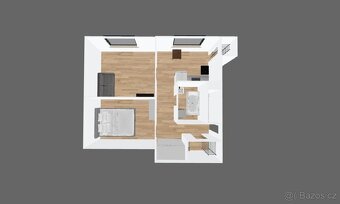 Pronájem bytu 1+1 ( 2+1) ve Stráži pod Ralskem - 13