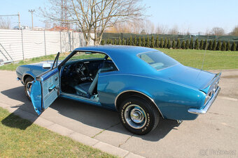 1967 Chevrolet Camaro 327 V8, manuál, vynikající stav - 13