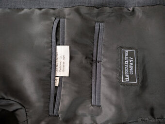 Pánský oblek, sako + kalhoty + vesta - 13