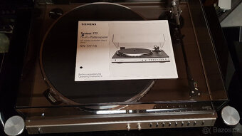 SIEMENS RW-777 Luxusní gramofon Direct drive - 13