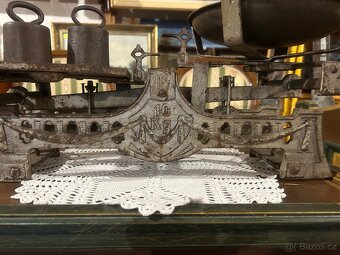 Staré litinové váhy RHEWA kouzlo dávných časů - 13