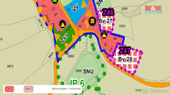 Prodej pozemku k bydlení, 4450 m², Nová Bystřice - Klenová - 13