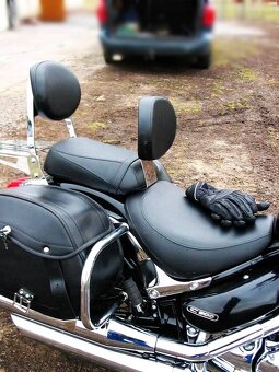 Polohovací opěrka řidiče chopper,cruiser. - 13