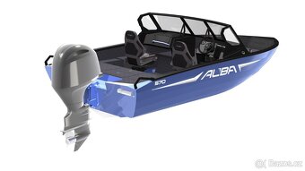 Prodám špičkový rybářský hliníkový člun ALBA 570 - 13