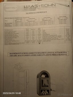 Kombinovaná krbová kamna s výměníkem Haas+Sohn - 13