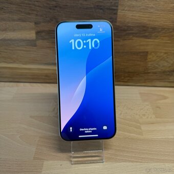 iPhone 15 Pro 256GB, bílý, 100% baterie (rok záruka) - 13