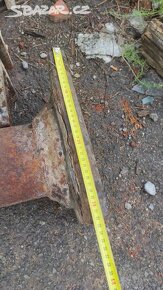 Staré železné sloupy, litinové sloupy, sloup, 5 ks - 13