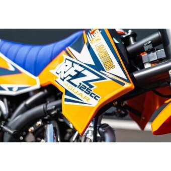 Pitbike Leramotors Jaguar 125ccm, kola 17/14, zelená - 13