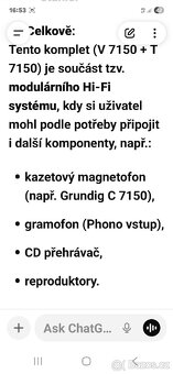Grundig V 7150 +Grundig T 7150 - 13