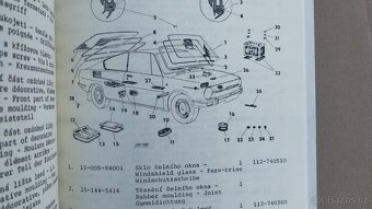 Seznam náhradních dílu na ŠKODA 110R, 110 R erko. - 13