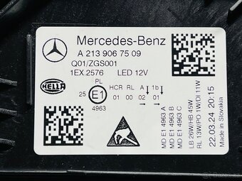 Mercedes W213 světla full led - 13