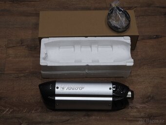 Laděný výfuk Mivv Titanium stříbrný/carbon Nový - 13