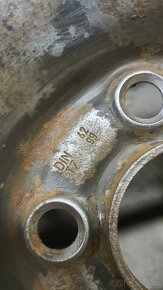 Plechové disky kola 6Jx15H2 ET38 5x100 - 13