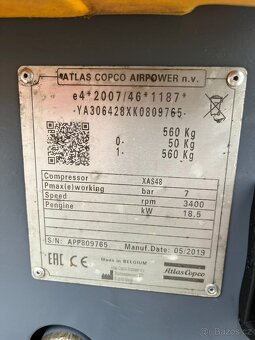 Mobilní přívěsný kompresor Atlas Copco XAS 48, 2019rv - 13
