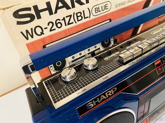 Radiomagnetofon/boombox Sharp WQ-261Z, rok 1985 - 13