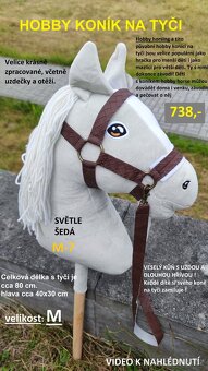 HOBBY HORSE - velikost M - 13