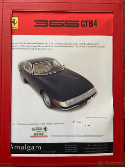 Amalgamový model Ferrari 365 GTB4 DAYTONA v měřítku 18 - 13