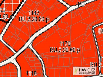 Prodej stavebního pozemku, 2.921 m2, Liberec XXX-Vratislavic - 13