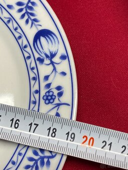 talíře cibulák vzor malované talíře cibulák porcelán - 13