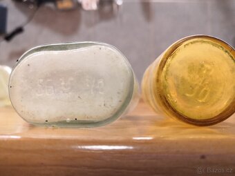 Starožitné lahve, lahvičky, flašky - 13