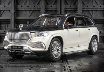 Modely 1:24 rozprodám sbírku nádherných Mercedesů v kovu - 13