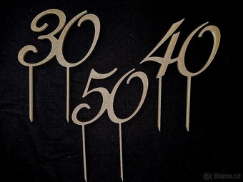 3D tisky - ZÁPICHY NA DORT - 13