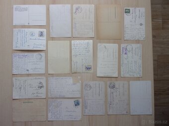 STARÉ ALBUM, ZÁSOBNÍK + POHLEDNICE, DOPISNICE... - 13
