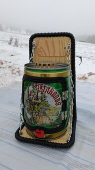 Dárkový ručně vyráběný bar, soudek styl ŠKODA - 13