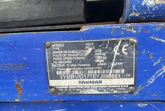 Minirypadlo 2014 Yanmar ViO17 - 13